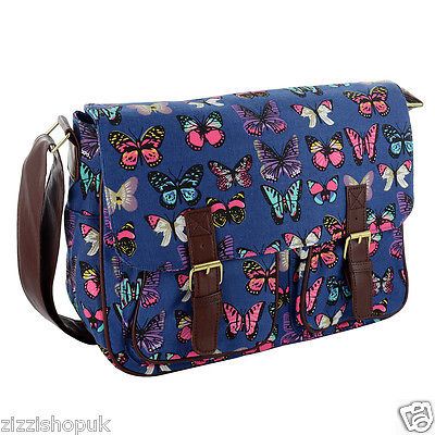 Ladies Fashion Butterfly Messenger Bag Cross Body Tote