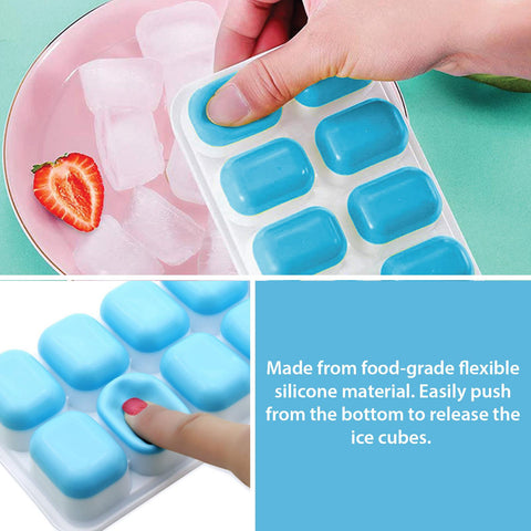 4Pcs Mini Ice cube 15 grids ice Square Shape Trays