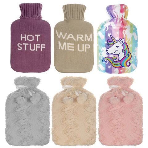 2L Hot Water Bottle With Cover