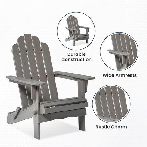 Wooden Outdoor Arm Chair