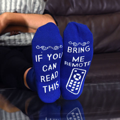 Novelty Socks - If You Can Read This