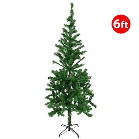 Green Artificial Christmas Tree 6Ft