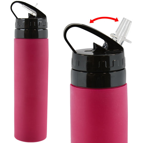 Silicone Squeezy Water Bottle