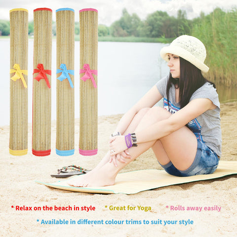 Straw Beach Mat 60 x 175cm