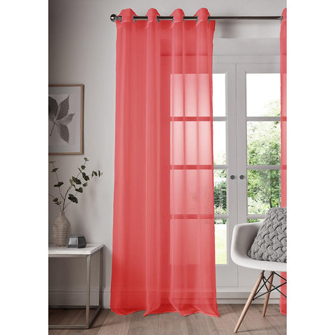 Eyelet Top Voile Curtains