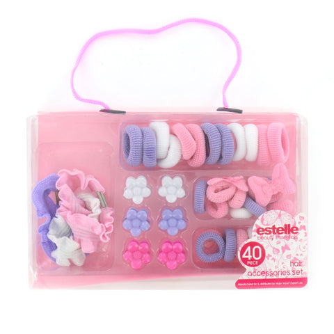 40pc Girls Kids Childrens Hair Accessories Set