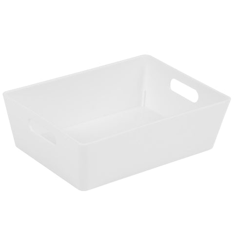 Plastic Studio Storage Basket Crate Kitchen Tidy Organiser