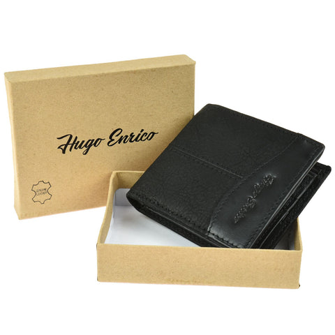 Hugo Enrico Wallet Double Front Stich