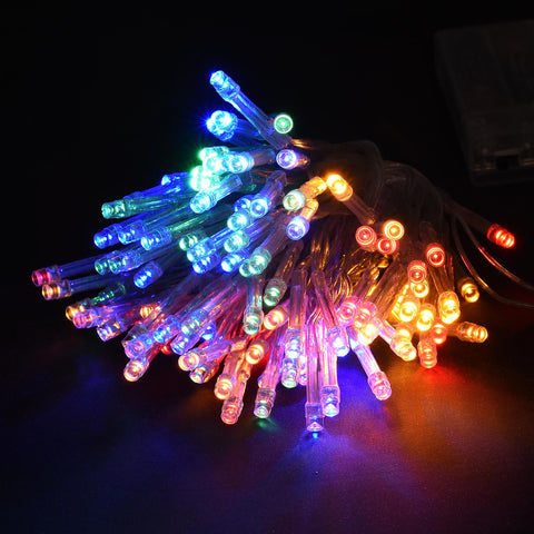 Christmas Bottle Fairy String Lights 100 Led Multicolour