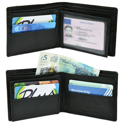 Hugo Enrico Wallet Double Front Stich