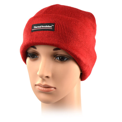 Mens Nitted Thermal Beanie Insulated