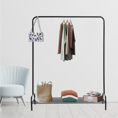 Metal Hanging Rail Clothes Drying Rack