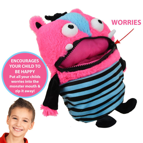 Worry Monster Pink