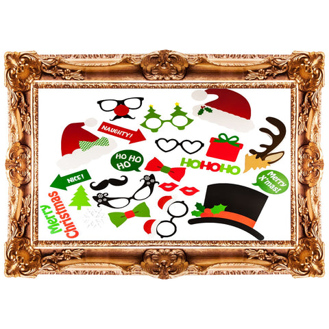 Christmas Photo Frame 25Pcs Poster