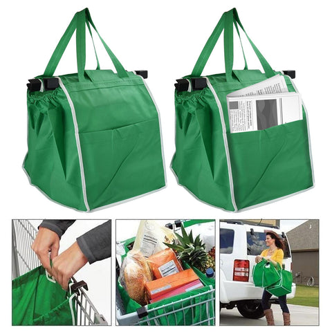 2 Pack Shopping Trolley