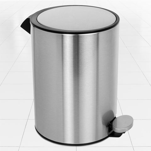 Bathroom Pedal Bin Chrome